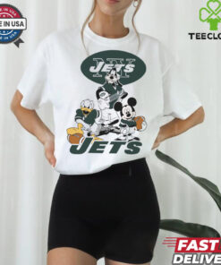 Mickey, Pluto, Donald New York Jets Unisex T Shirt