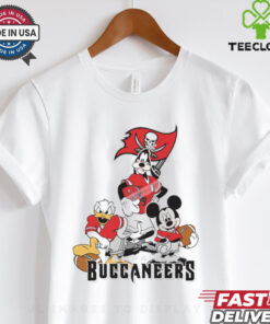 Mickey, Pluto, Donald Tampa Bay Buccaneers Unisex T Shirt