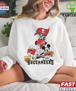 Mickey, Pluto, Donald Tampa Bay Buccaneers Unisex T Shirt