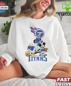 Mickey, Pluto, Donald Tennessee Titans Unisex T Shirt