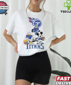 Mickey, Pluto, Donald Tennessee Titans Unisex T Shirt