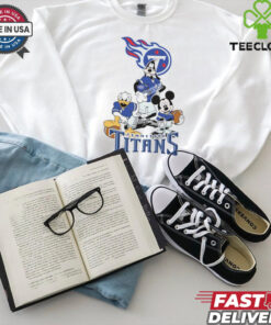 Mickey, Pluto, Donald Tennessee Titans Unisex T Shirt
