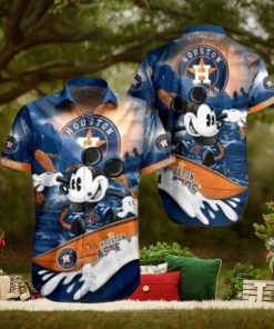 Mickey Surfing Houston Astros Astros MLB Gifts For Fans, Hawaiian Shirts Houston, Houston Astros Astros Hawaiian Shirt