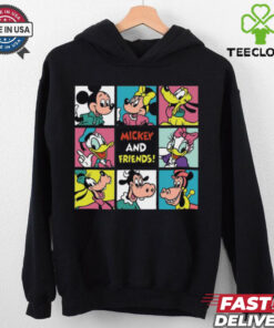 Mickey and Friends Grid Graphic T Shirt 2 Mickey and Friends Grid Graphic T Shirt