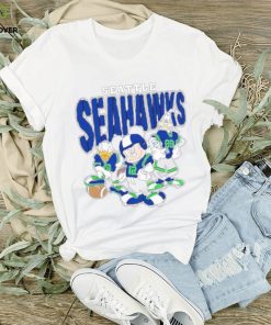 Mickey and Friends Seattle Seahawks T Shirt