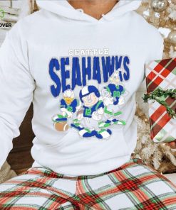 Mickey and Friends Seattle Seahawks T Shirt