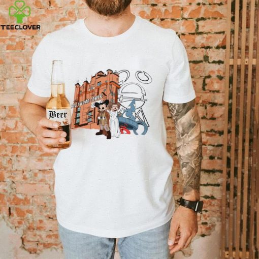 Mickey and Minnie The Hollywood Tower shirt