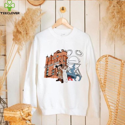 Mickey and Minnie The Hollywood Tower shirt