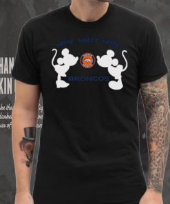 Mickey and Minnie home sweet home Denver Broncos shirt 2 Mickey and Minnie home sweet home Denver Broncos shirt
