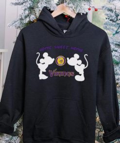 Mickey and Minnie home sweet home Minnesota Vikings hoodie, sweater, longsleeve, shirt v-neck, t-shirt Copy