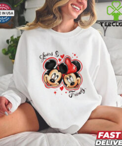 Mickey and Minnie lovers and friends shirt
