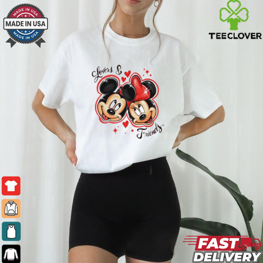 Mickey and Minnie lovers and friends shirt Mickey and Minnie lovers and friends shirt