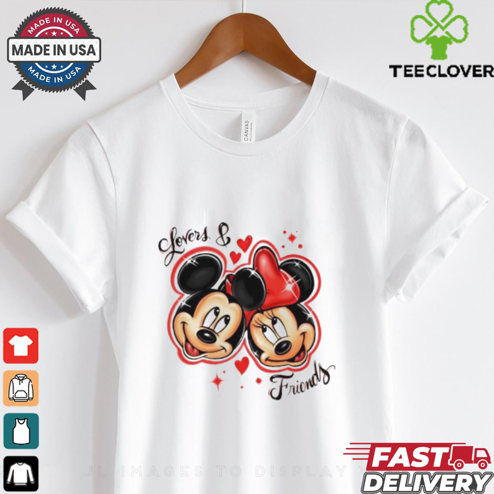 Mickey and Minnie lovers and friends shirt Mickey and Minnie lovers and friends shirt