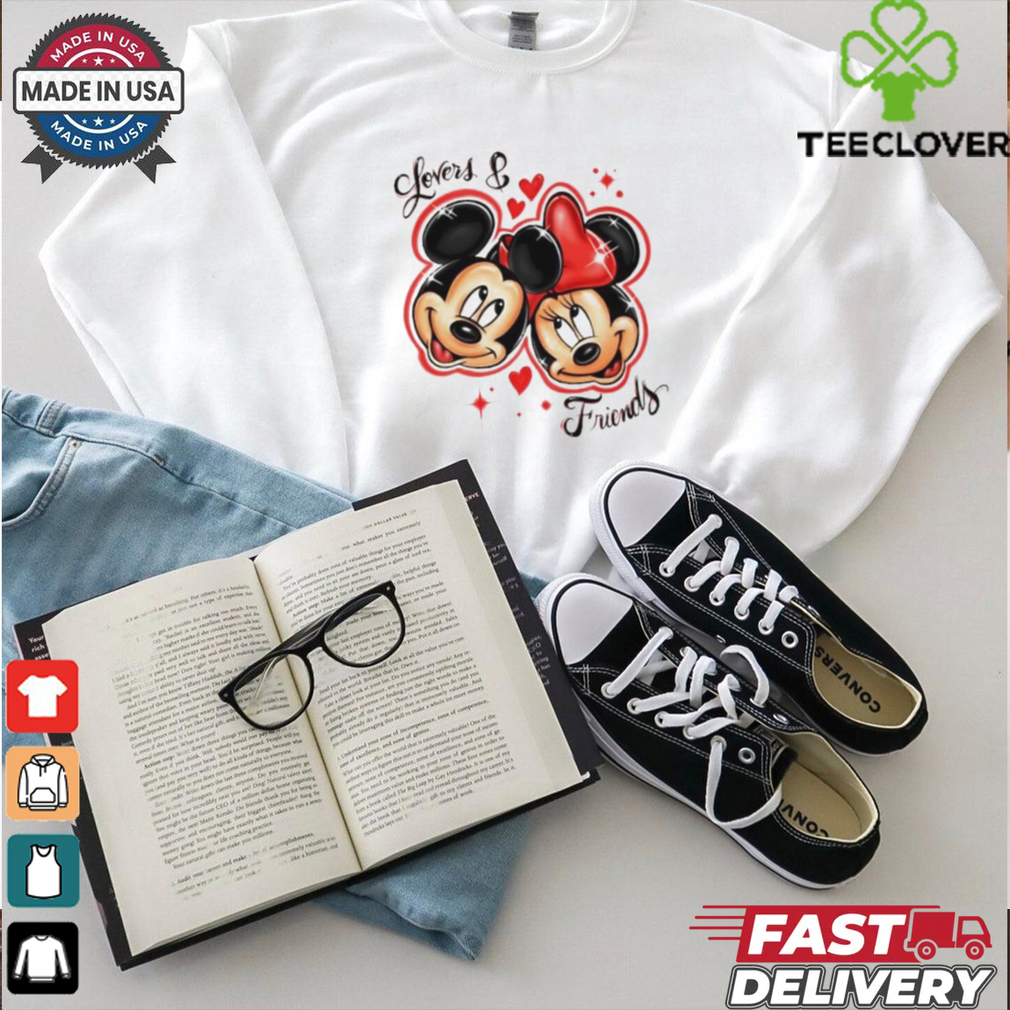 Mickey and Minnie lovers and friends shirt Mickey and Minnie lovers and friends shirt