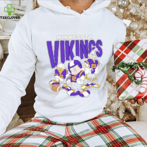 Mickey and friends Minnesota vikings disney inspired game day Football hoodie, sweater, longsleeve, shirt v-neck, t-shirt