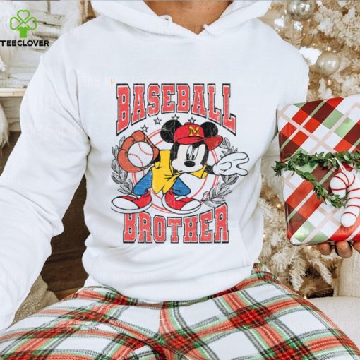 Mickey baseball brother Thoodie, sweater, longsleeve, shirt v-neck, t-shirt