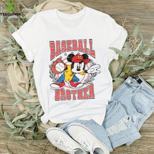 Mickey baseball brother Thoodie, sweater, longsleeve, shirt v-neck, t-shirt