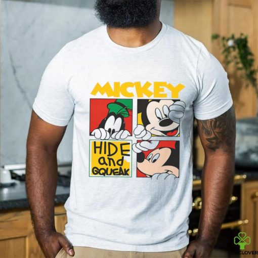 Mickey hide and gqueak hoodie, sweater, longsleeve, shirt v-neck, t-shirt