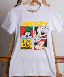 Mickey hide and gqueak hoodie, sweater, longsleeve, shirt v-neck, t-shirt