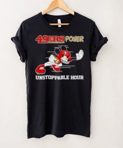 Mickey mouse 49ers power unstoppable hour shirt 1 Mickey mouse 49ers power unstoppable hour shirt