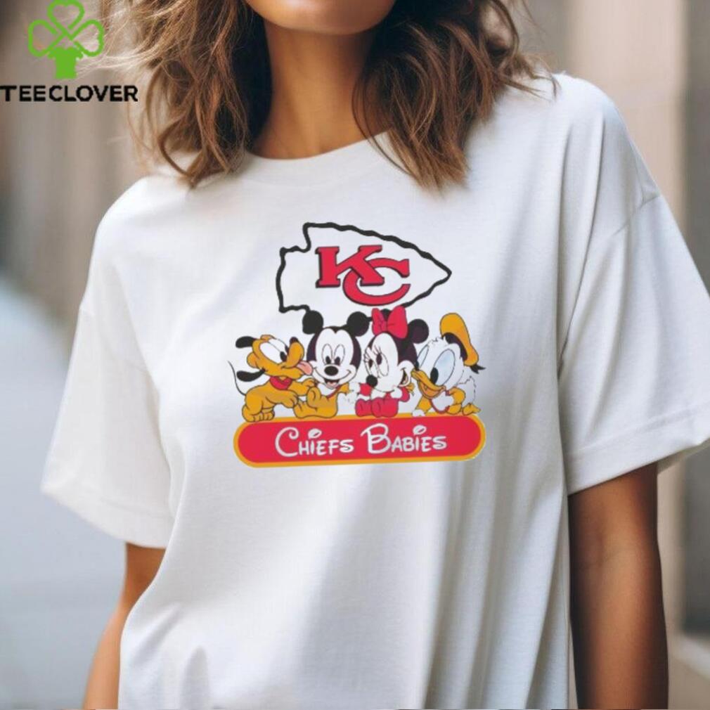Mickey mouse KC Disney Chiefs Babies NFL shirt Mickey mouse KC Disney Chiefs Babies NFL shirt