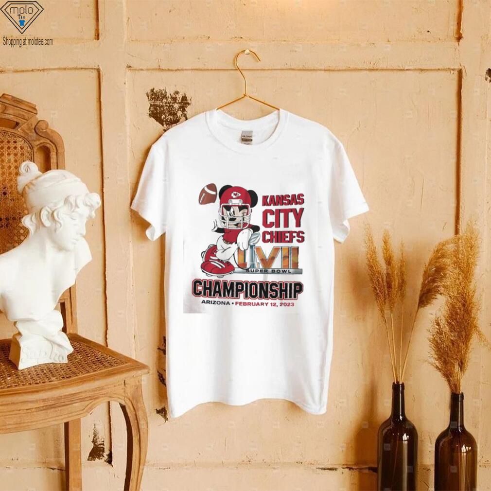 Mickey mouse Kansas city Chiefs super bowl championship Arizona february 12 2023 shirt Mickey mouse Kansas city Chiefs super bowl championship Arizona february 12 2023 shirt