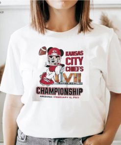 Mickey mouse Kansas city Chiefs super bowl championship Arizona february 12 2023 shirt 1 Mickey mouse Kansas city Chiefs super bowl championship Arizona february 12 2023 shirt