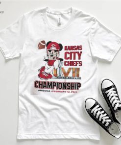 Mickey mouse Kansas city Chiefs super bowl championship Arizona february 12 2023 shirt 2 Mickey mouse Kansas city Chiefs super bowl championship Arizona february 12 2023 shirt