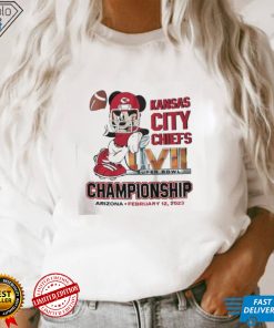 Mickey mouse Kansas city Chiefs super bowl championship Arizona february 12 2023 shirt 3 Mickey mouse Kansas city Chiefs super bowl championship Arizona february 12 2023 shirt