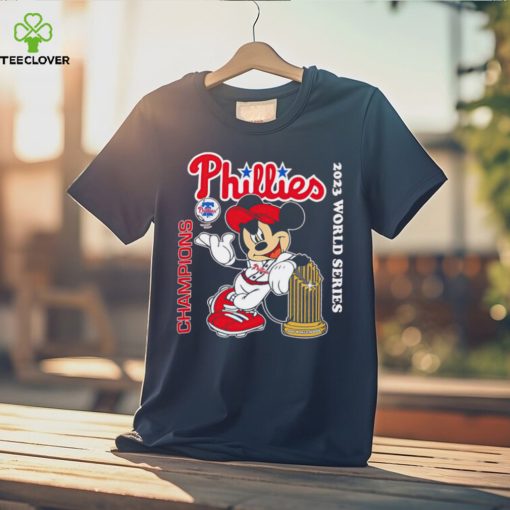 Mickey mouse Phillies champions 2023 world series T hoodie, sweater, longsleeve, shirt v-neck, t-shirt