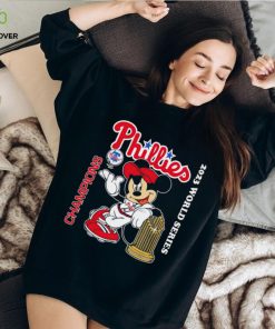 Mickey mouse Phillies champions 2023 world series T hoodie, sweater, longsleeve, shirt v-neck, t-shirt