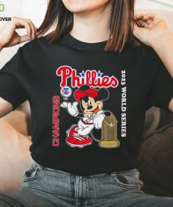 Mickey mouse Phillies champions 2023 world series T hoodie, sweater, longsleeve, shirt v-neck, t-shirt