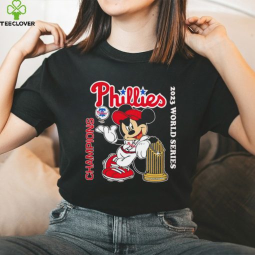 Mickey mouse Phillies champions 2023 world series T hoodie, sweater, longsleeve, shirt v-neck, t-shirt