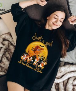 Mickey mouse and Friends just a girl who loves Halloween and Orioles shirt 2 Mickey mouse and Friends just a girl who loves Halloween and Orioles shirt