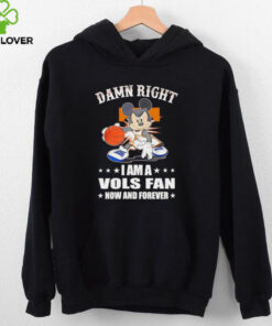 Mickey mouse damn right I am a Volunteers basketball fan now and forever T shirt
