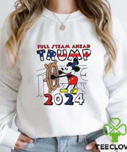Mickey mouse full steam ahead Trump 2024 shirt 2 Mickey mouse full steam ahead Trump 2024 shirt