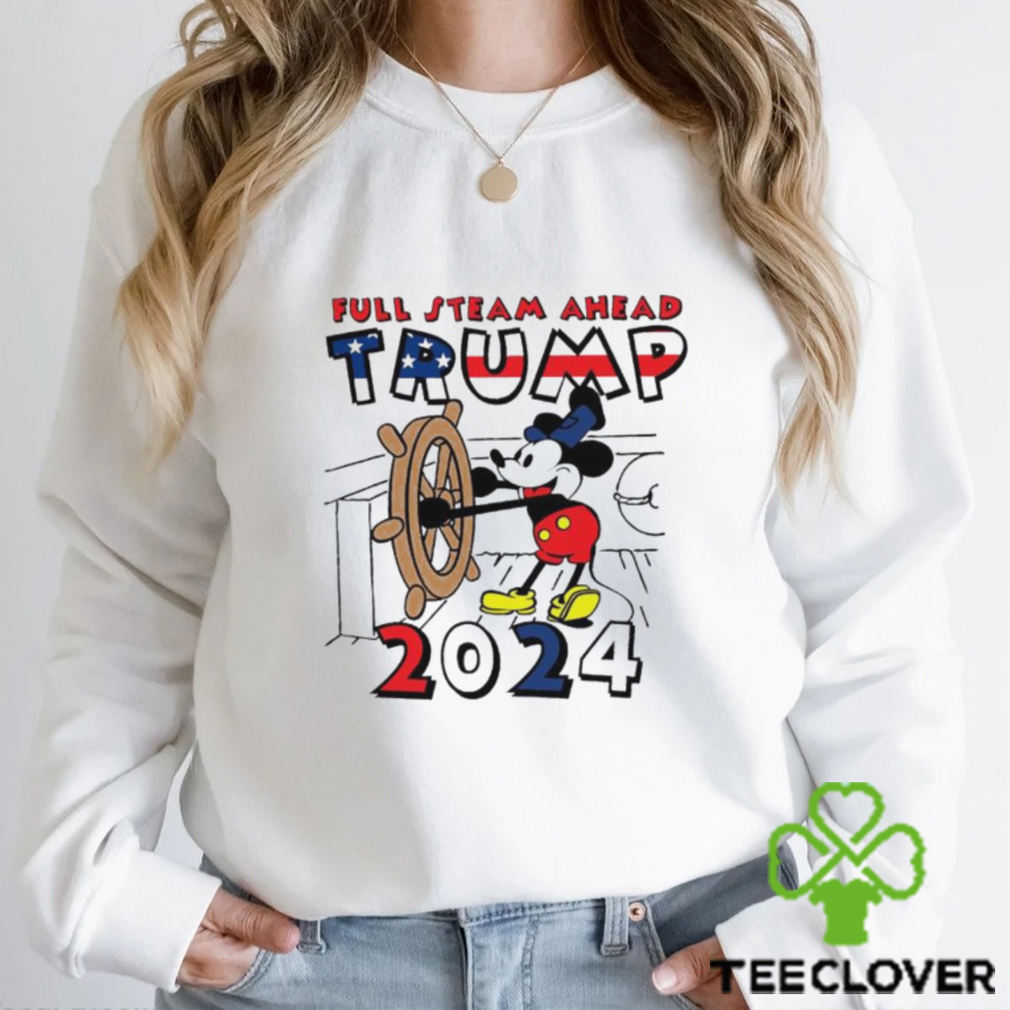Mickey mouse full steam ahead Trump 2024 shirt Mickey mouse full steam ahead Trump 2024 shirt