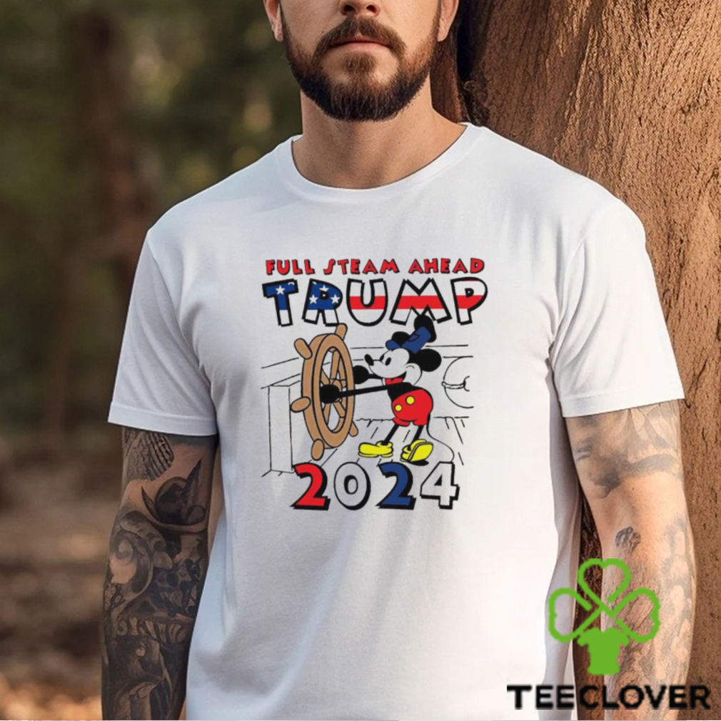 Mickey mouse full steam ahead Trump 2024 shirt Mickey mouse full steam ahead Trump 2024 shirt
