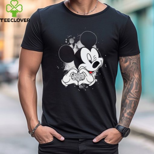 Mickey mouse love Jeeps 2024 hoodie, sweater, longsleeve, shirt v-neck, t-shirt