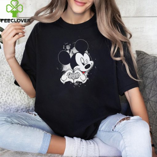 Mickey mouse love Jeeps 2024 hoodie, sweater, longsleeve, shirt v-neck, t-shirt