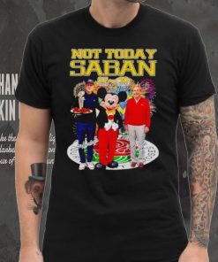 Mickey mouse not today Saban Jim Harbaugh Nick Saban signatures hoodie, sweater, longsleeve, shirt v-neck, t-shirt