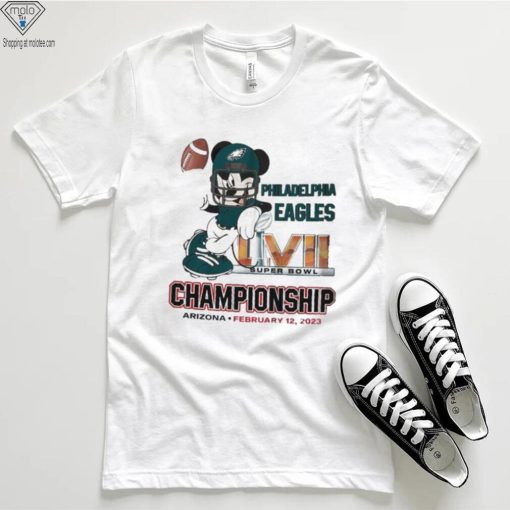 Mickey mouse philadelphia eagles super bowl champion shirt