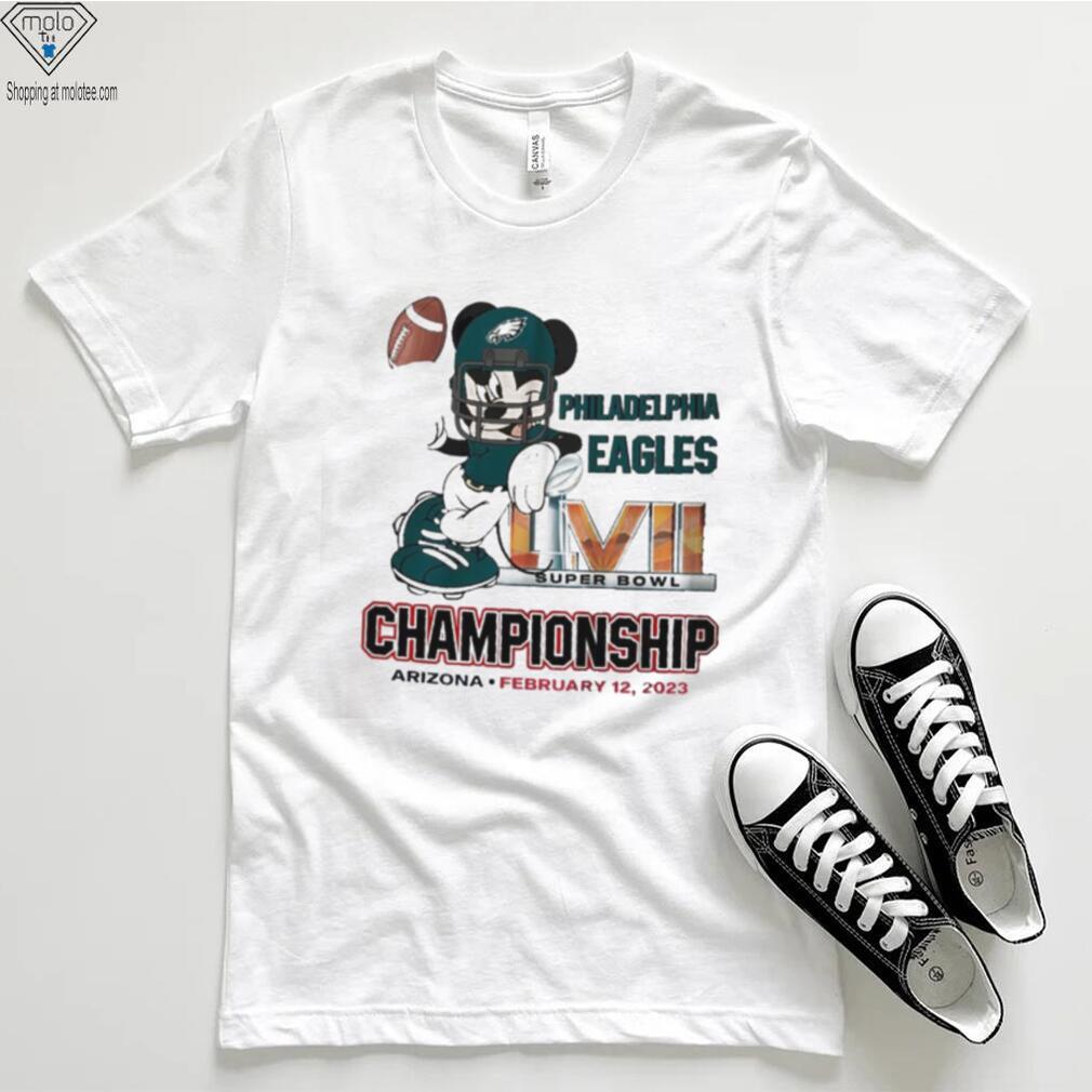 Philadelphia Eagles Mickey Mouse Super Bowl Shirt - High-Quality