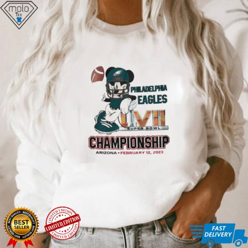 Mickey mouse philadelphia eagles super bowl champion shirt