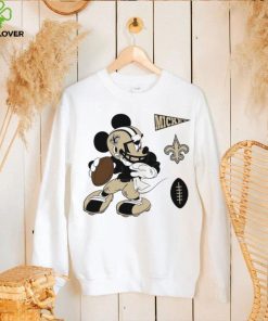 Mickey mouse player New Orleans Saints Disney shirt