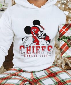 Mickey mouse playing Kansas city Chiefs disney inspired game day Football shirt 3 Mickey mouse playing Kansas city Chiefs disney inspired game day Football shirt