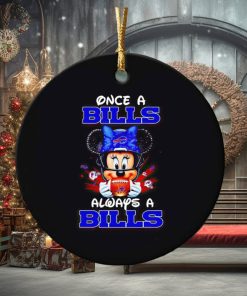 Mickey once a Bills always a Bills ornament
