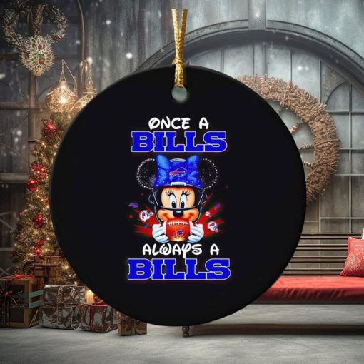 Mickey once a Bills always a Bills ornament