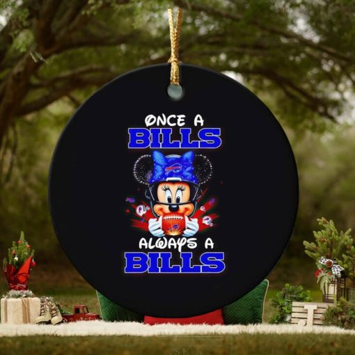 Mickey once a Bills always a Bills ornament