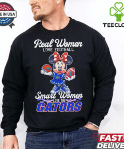 Mickey real women love football smart women love Florida Gators shirt